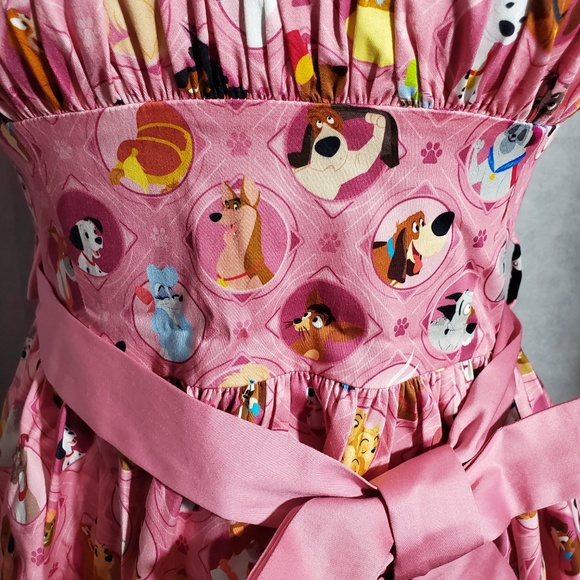 Dress Shop Disney Dooney & Burke Pink Dog Dress - Picture 5 of 8